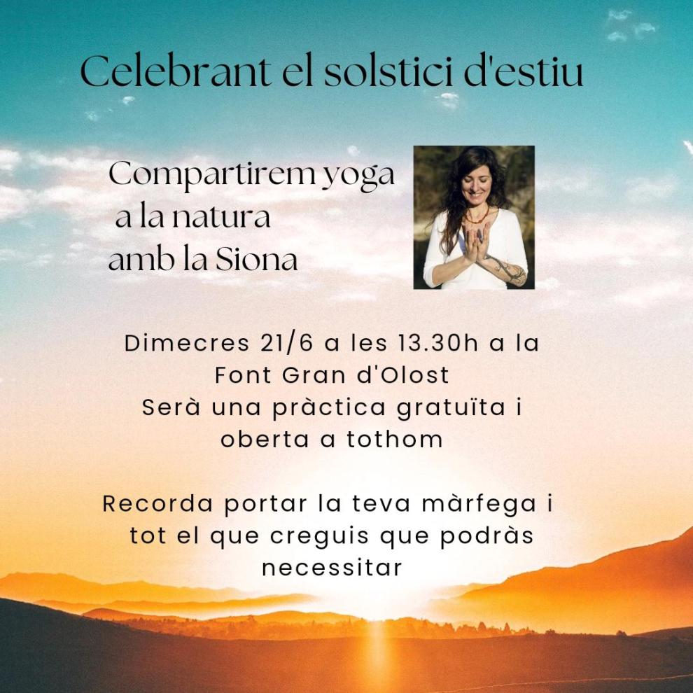 Celebrant el solstici d'estiu